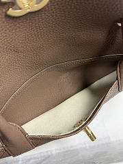 Chanel 26s Shopping bag brown caviar size 30.5x15x11.5cm  - 5