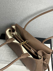 Chanel 26s Shopping bag brown caviar size 30.5x15x11.5cm  - 3