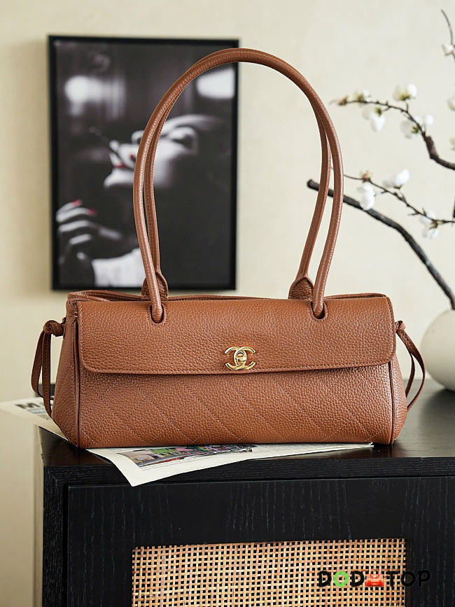 Chanel 26s Shopping bag brown size 30.5x15x11.5cm - 1