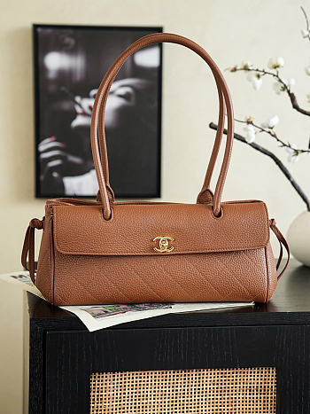 Chanel 26s Shopping bag brown size 30.5x15x11.5cm