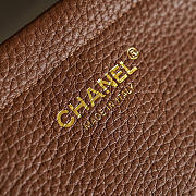 Chanel 26s Shopping bag brown size 30.5x15x11.5cm - 4