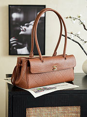 Chanel 26s Shopping bag brown size 30.5x15x11.5cm - 3