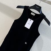 Celine cotton tank top black - 6