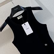 Celine cotton tank top black - 5