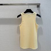 Celine cotton tank top beige - 4