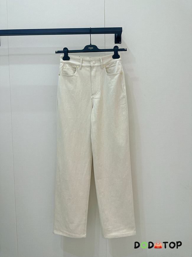 Fendi jean white - 1