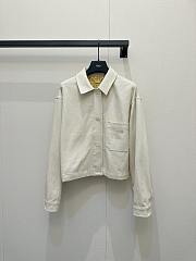 Fendi jean white jacket - 1