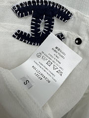 Celine Linen shirt white  - 6