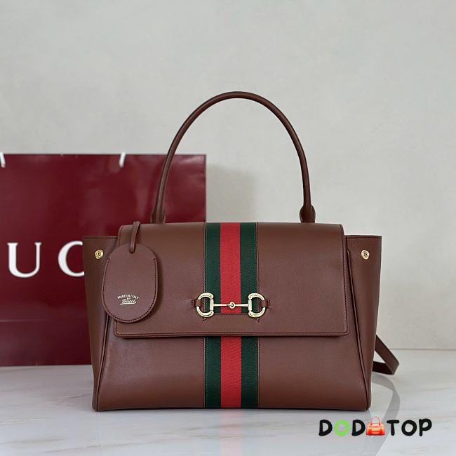 Gucci Paparazzo medium top handle bag size 32x24x17cm - 1