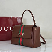 Gucci Paparazzo medium top handle bag size 32x24x17cm - 6