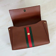 Gucci Paparazzo medium top handle bag size 32x24x17cm - 4