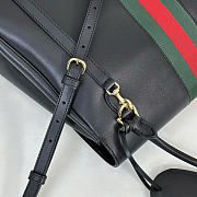 Gucci Paparazzo black medium top handle bag size 32x24x17cm  - 4