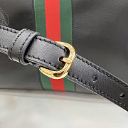 Gucci Paparazzo large black top handle bag size 37x29x13cm  - 4