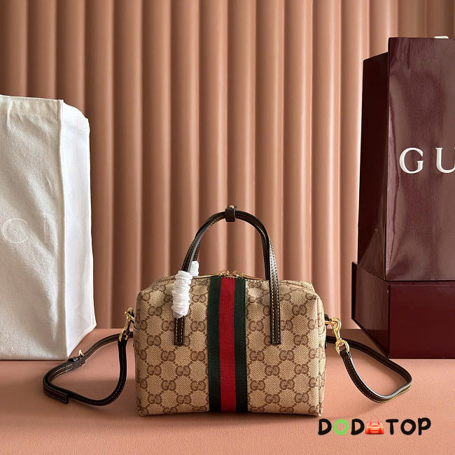 Gucci Mini boston bag with Web size 19x11x10cm - 1