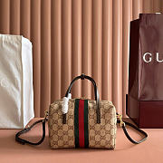 Gucci Mini boston bag with Web size 19x11x10cm - 1