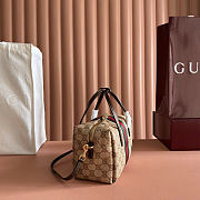 Gucci Mini boston bag with Web size 19x11x10cm - 5