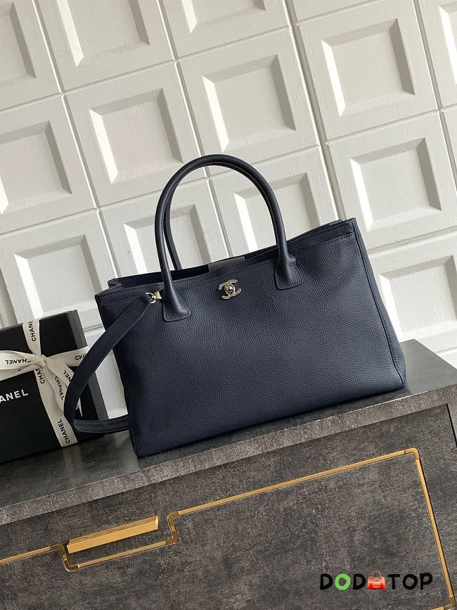 Chanel Vintage Tote Black Bag size 24x36x14 cm - 1