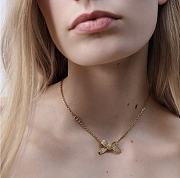 Dior necklace gold women's - 6
