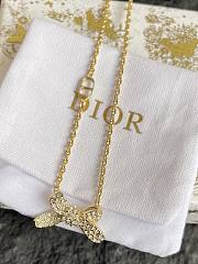 Dior necklace gold women's - 4