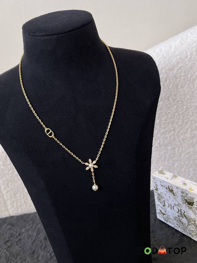 Dior necklace gold women's - 01 - 1