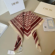 Dior scarf red women's  - 5