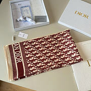 Dior scarf red women's  - 3