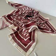 Dior scarf red women's  - 2
