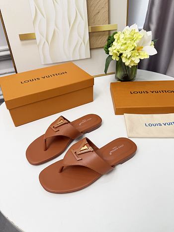  LV Mare Flat Thong brown 