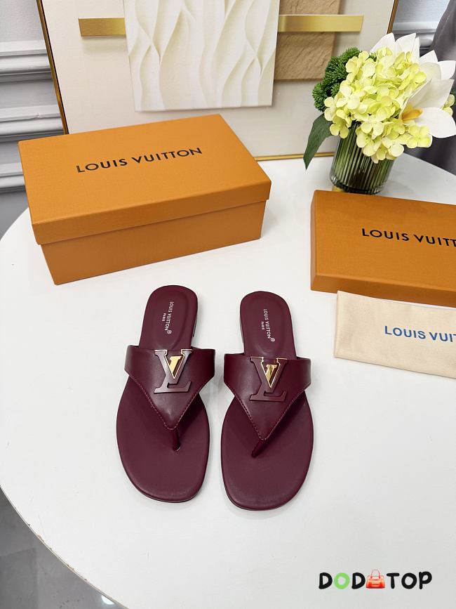 LV Mare Flat Thong red - 1
