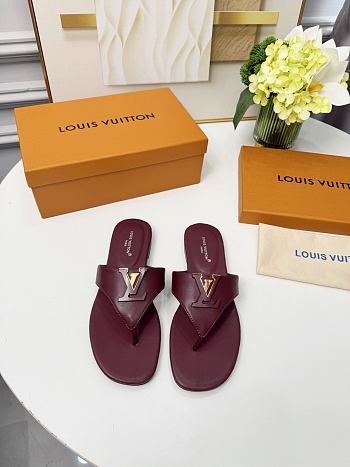 LV Mare Flat Thong red