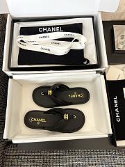 Chanel Thong sandals black  - 3