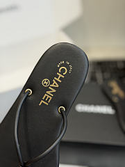 Chanel Thong sandals black - 01 - 3
