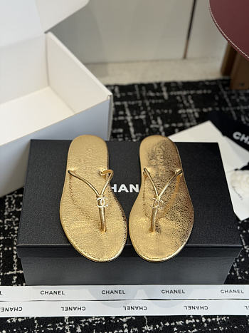Chanel Thong sandals black - 02