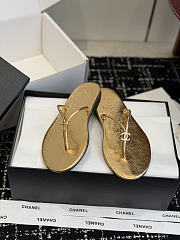 Chanel Thong sandals black - 02 - 5