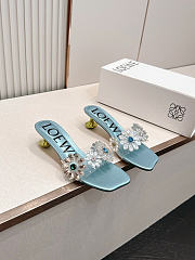 Loewe Toy Crystal Flowers sandal in PVC - 02 - 2