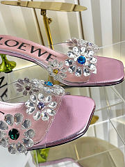 Loewe Toy Crystal Flowers sandal in PVC - 03 - 3