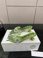 Loewe Toy Crystal Flowers sandal in PVC - 04 - 4