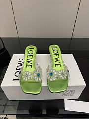 Loewe Toy Crystal Flowers sandal in PVC - 04 - 3