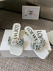 Loewe Toy Crystal Flowers sandal in PVC - 05 - 1