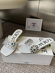 Loewe Toy Crystal Flowers sandal in PVC - 05 - 2