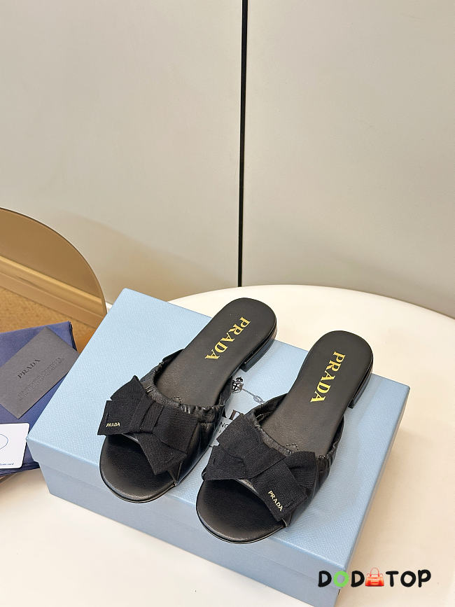 Prada slide sandals black - 1