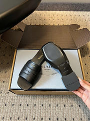 Prada leather sandals black - 2