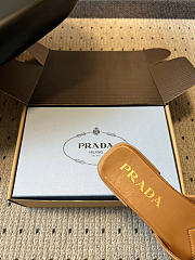 Prada leather sandals brown - 5
