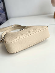 Louis Vuitton All Around PM cream bag size 25x20x6cm - 6