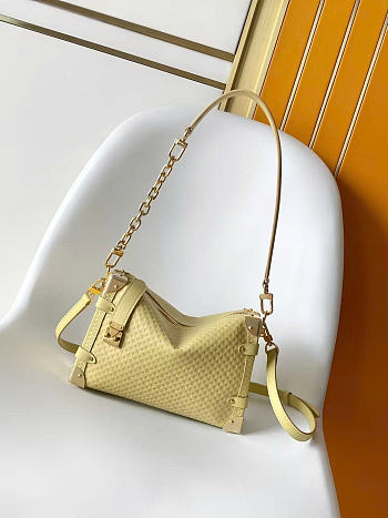 LV Side Trunk Nicolas Ghesquière bag size 23.5 x 16 x 8.5 cm