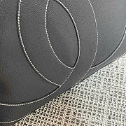 chanel vintage black bag size 29x10x23cm - 4