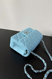 Chanel blue bag size 20cm - 6