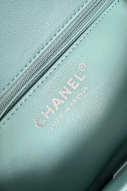 Chanel blue bag size 20cm - 2
