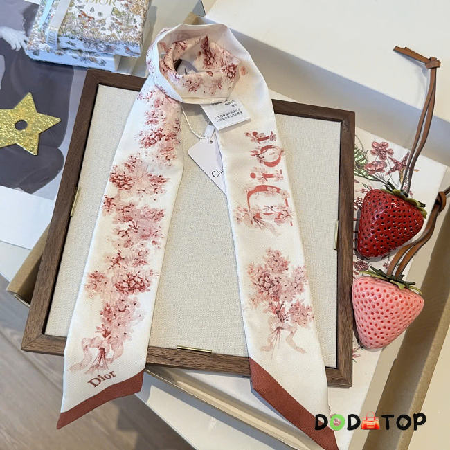 Dior Silk scarf size 6x100cm - 1