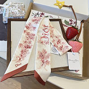 Dior Silk scarf size 6x100cm - 3